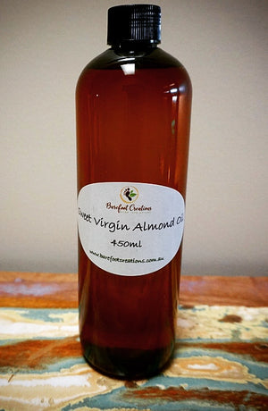 Sweet Almond Oil - Barefoot Creations 