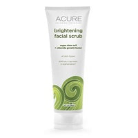 Acure Brightening Facial Scrub -118ml - Barefoot Creations 