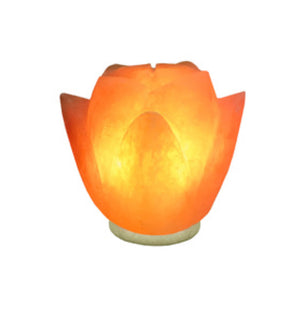 Lotus Shaped Himalayan Salt Lamp