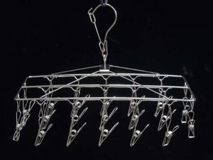 304 Stainless Steel Clothes Hanger with 18 pegs