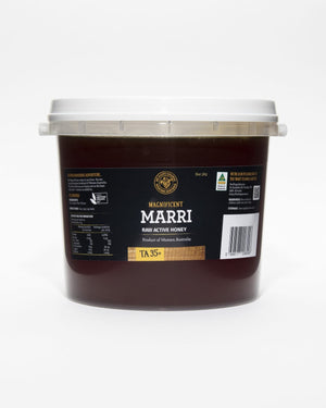 Organic Marri Honey TA 35+ 1kg bucket