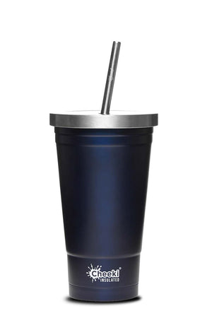 Insulated Tumbler with S/Steel Straw 500ml