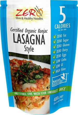Certified Organic Konjac Lasagna Style 400g