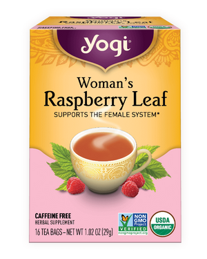 Yogi Raspberry Leaf Tea bags