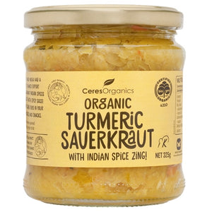 Organic Turmeric Sauerkraut