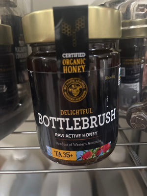 Organic Raw Bottlebrush Honey Jar 425g