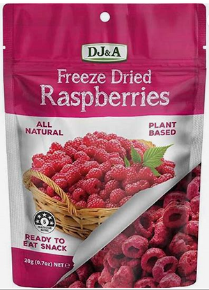 DJ & A Freeze Dried Raspberry