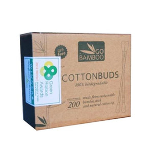 Go Bamboo Cotton Buds - Barefoot Creations 