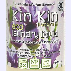 Kin Kin naturals - Laundry Liquid Lavender & Ylang Ylang essential oils- 1050ml - Barefoot Creations 