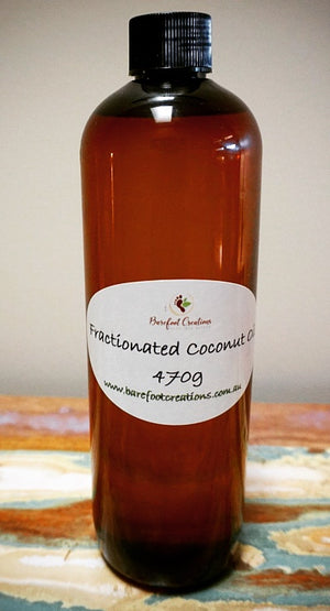 Fractionated Coconut Oil - Barefoot Creations 