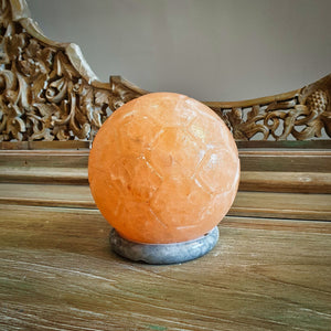 Soccer Ball Shaped Himalayan Salt Lamp