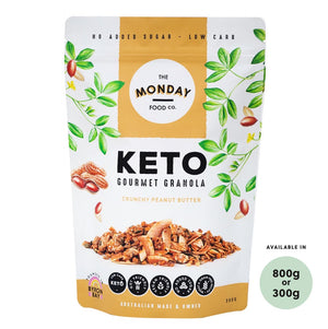 Crunchy Peanut Butter - Keto Granola (I'm Vegan)