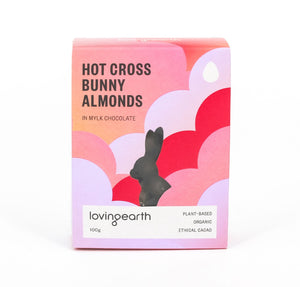 Loving Earth Hot Cross Bunny Almond 100g