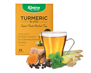 KINTRA FOODS Turmeric Blend Tea Bags - 25