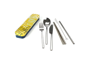 Stainless Steel Cutlery Set Abstract