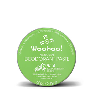 Woohoo All Natural Deodorant Paste (Wild)
