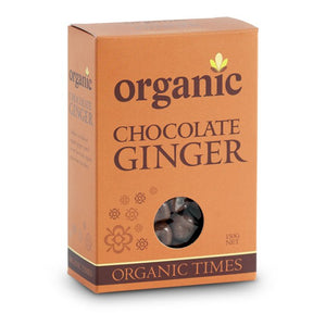 Organic Chocolate ginger 150g